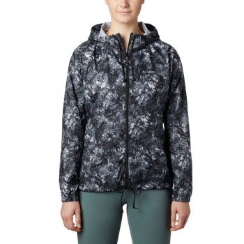 Dámské Bundy Columbia Flash Forward Printed Windbreaker Černé ZMOYIR249